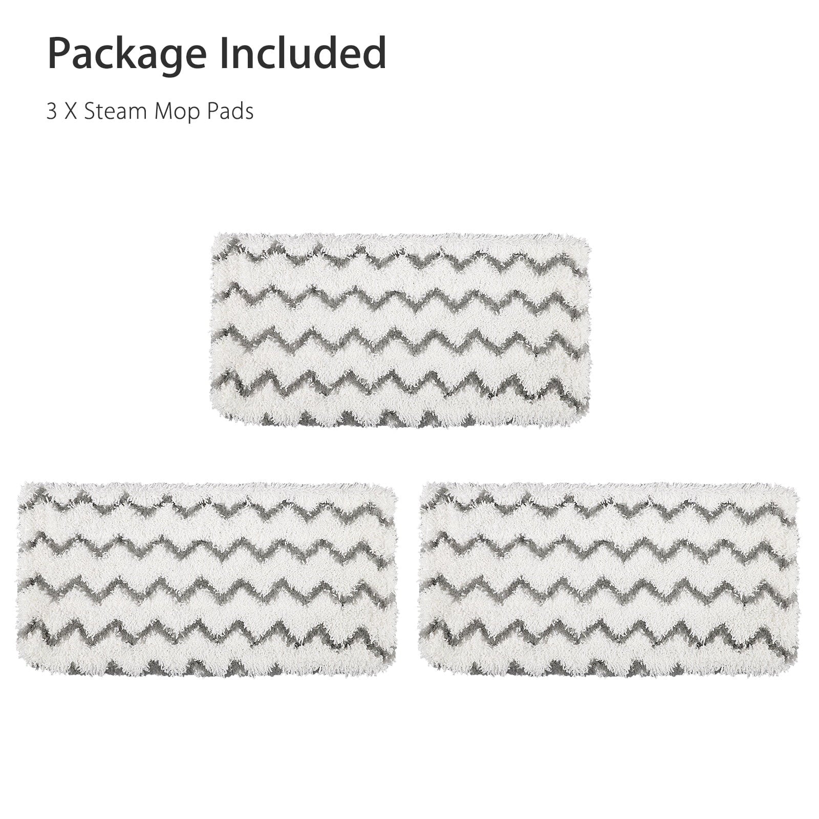 Microfiber Steam Washable Reusable Mop Pads,Shark Vacuum Cleaner S1000/S1000A /S1000C/S1000WM/S1001C