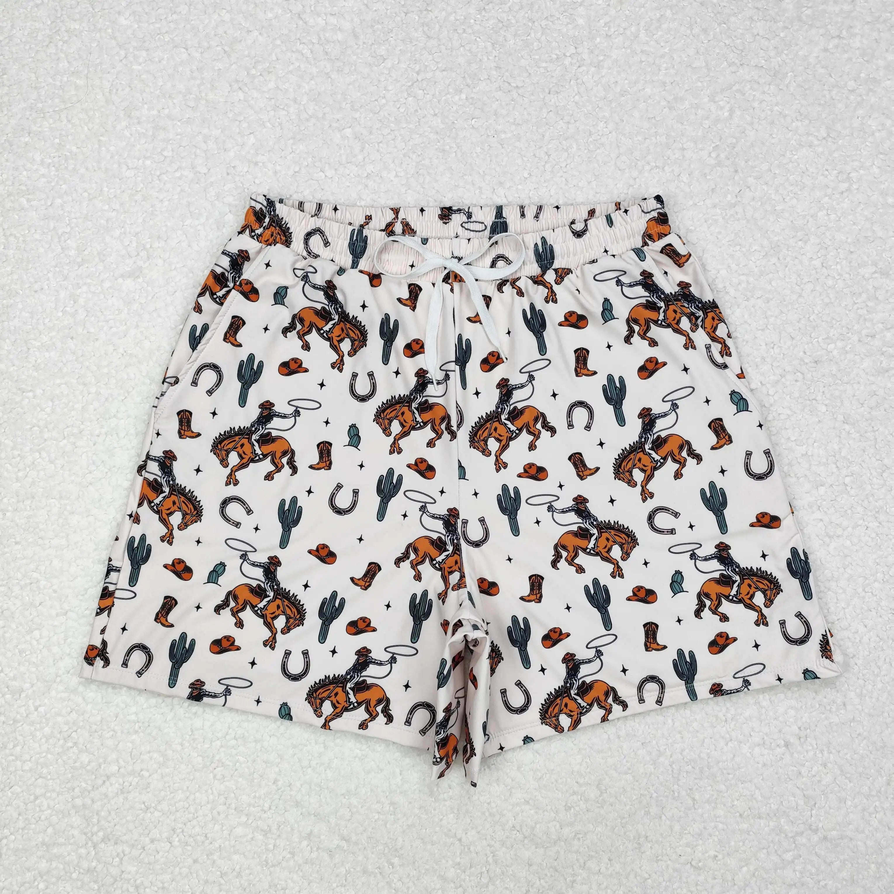 Wholesale Boutique Adult Men Camo Swimming Trunks Beachwear Man Ducks Deer Hunting Shorts Summer Swimwear Pocket Clothing