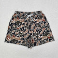 Wholesale Boutique Adult Men Camo Swimming Trunks Beachwear Man Ducks Deer Hunting Shorts Summer Swimwear Pocket Clothing